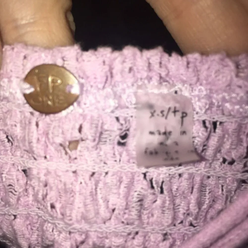Free People Adells longline pink lacy v-neck strappy bralette